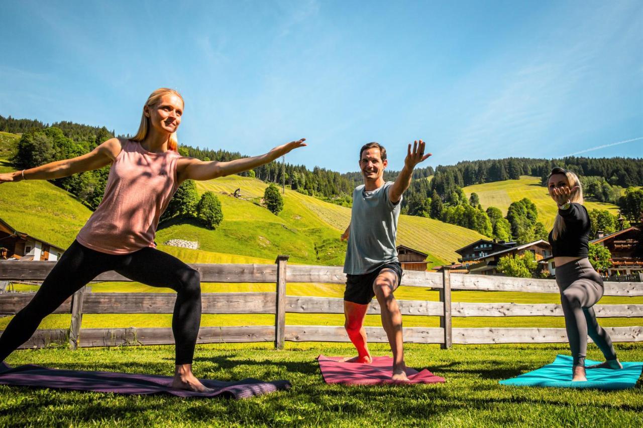 Hotel Barbarahof Saalbach, Inkl Jokercard Esterno foto